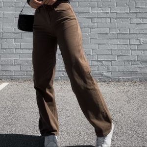 Vintage Brown Wrangler Jeans